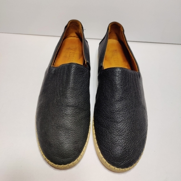 Viccini Freedom 01 Loafers Black Slip on  Leather Snakeskin Men's Size 11 - Picture 2 of 9